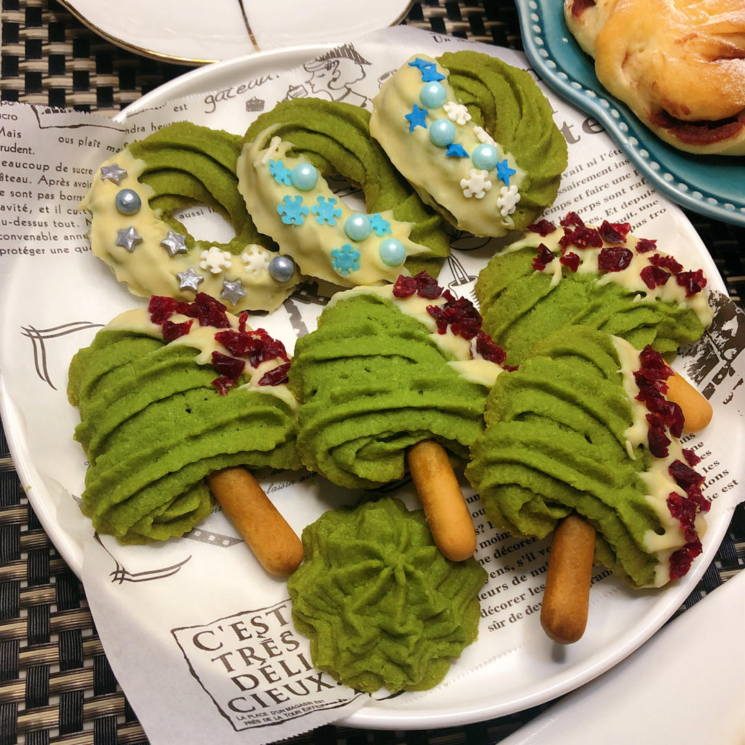 零失败花纹超级立体的黄油曲奇