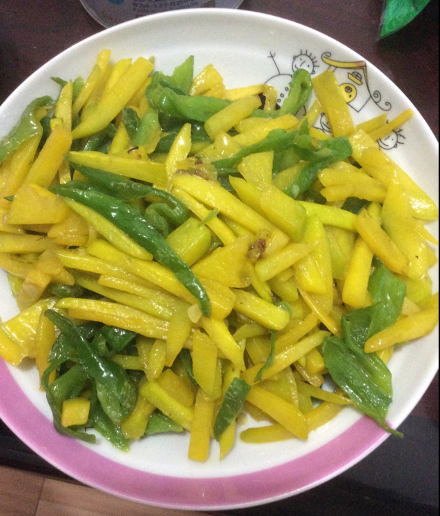 清炒南瓜丝