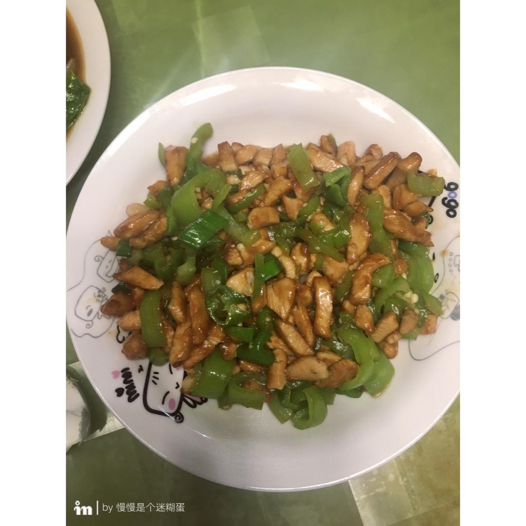 青椒炒鸡腿肉（大厨级别）