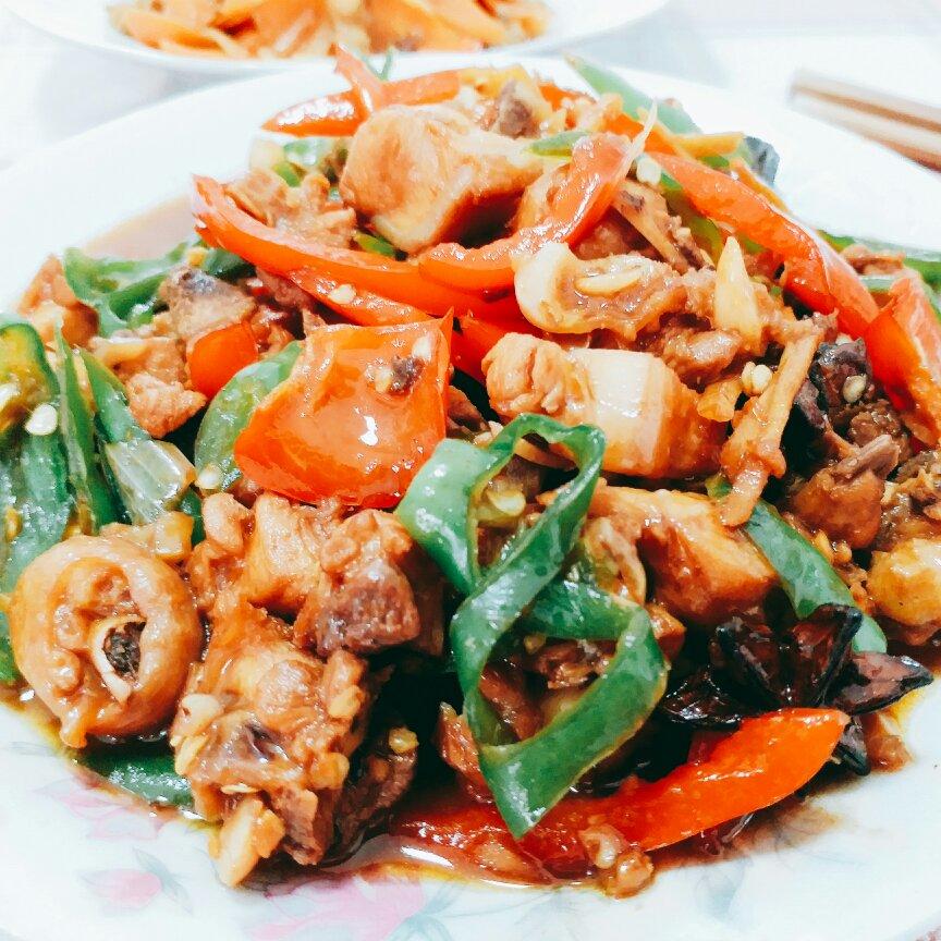 辣椒炒鸡（临沂家常）