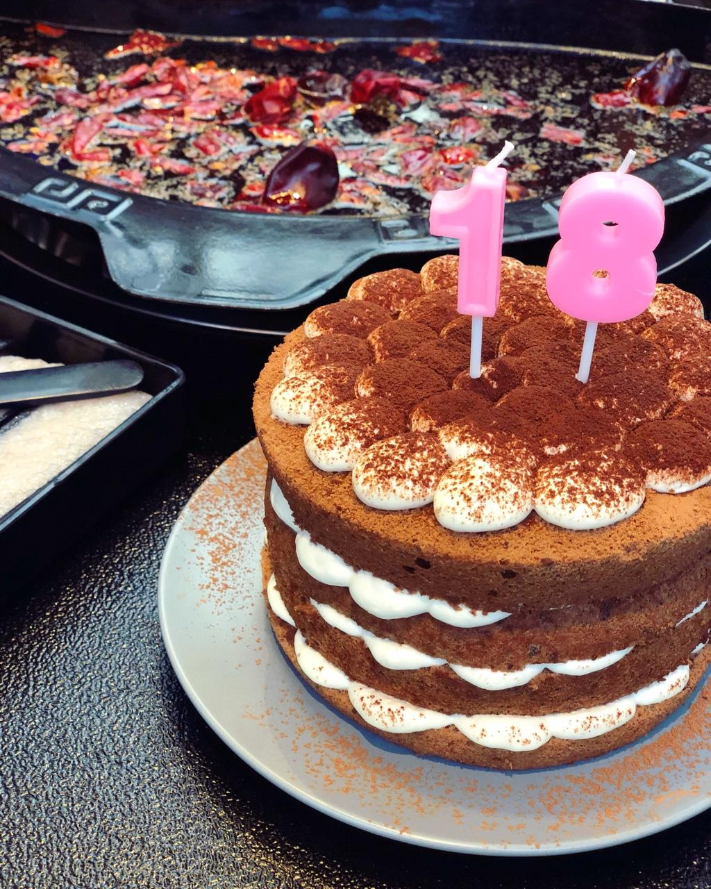 巧克力可可戚风裸蛋糕（含视频）