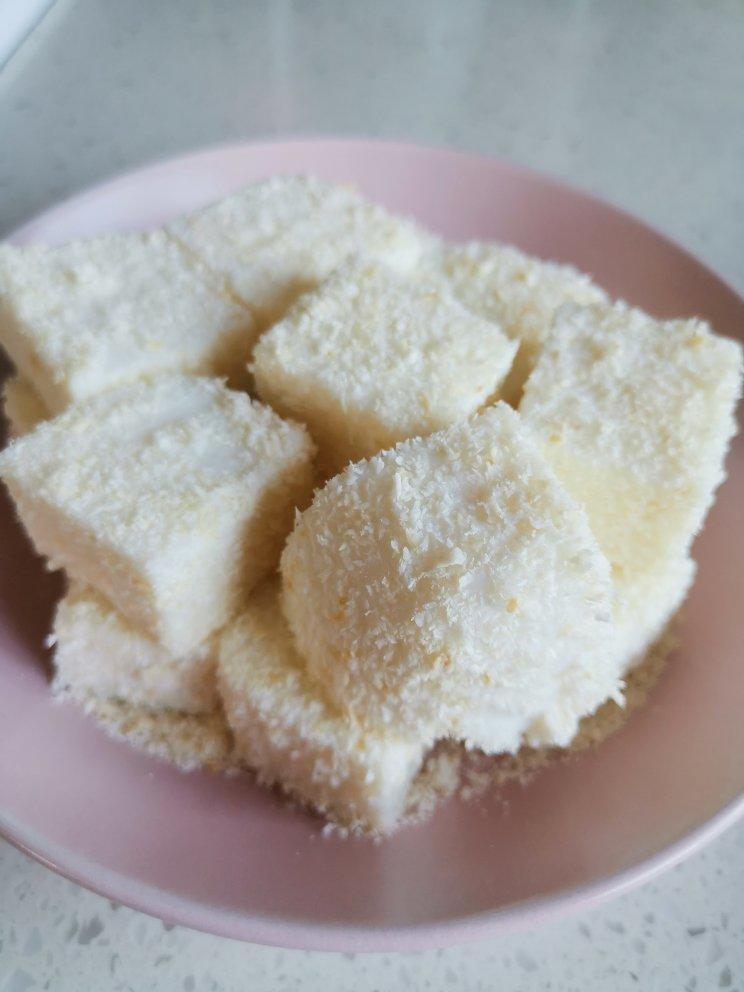 隔壁小孩都会做的椰奶小方/椰奶冻（白凉粉版）