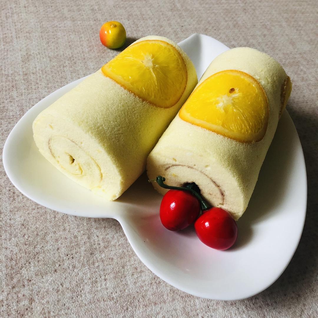 橙香蛋糕卷