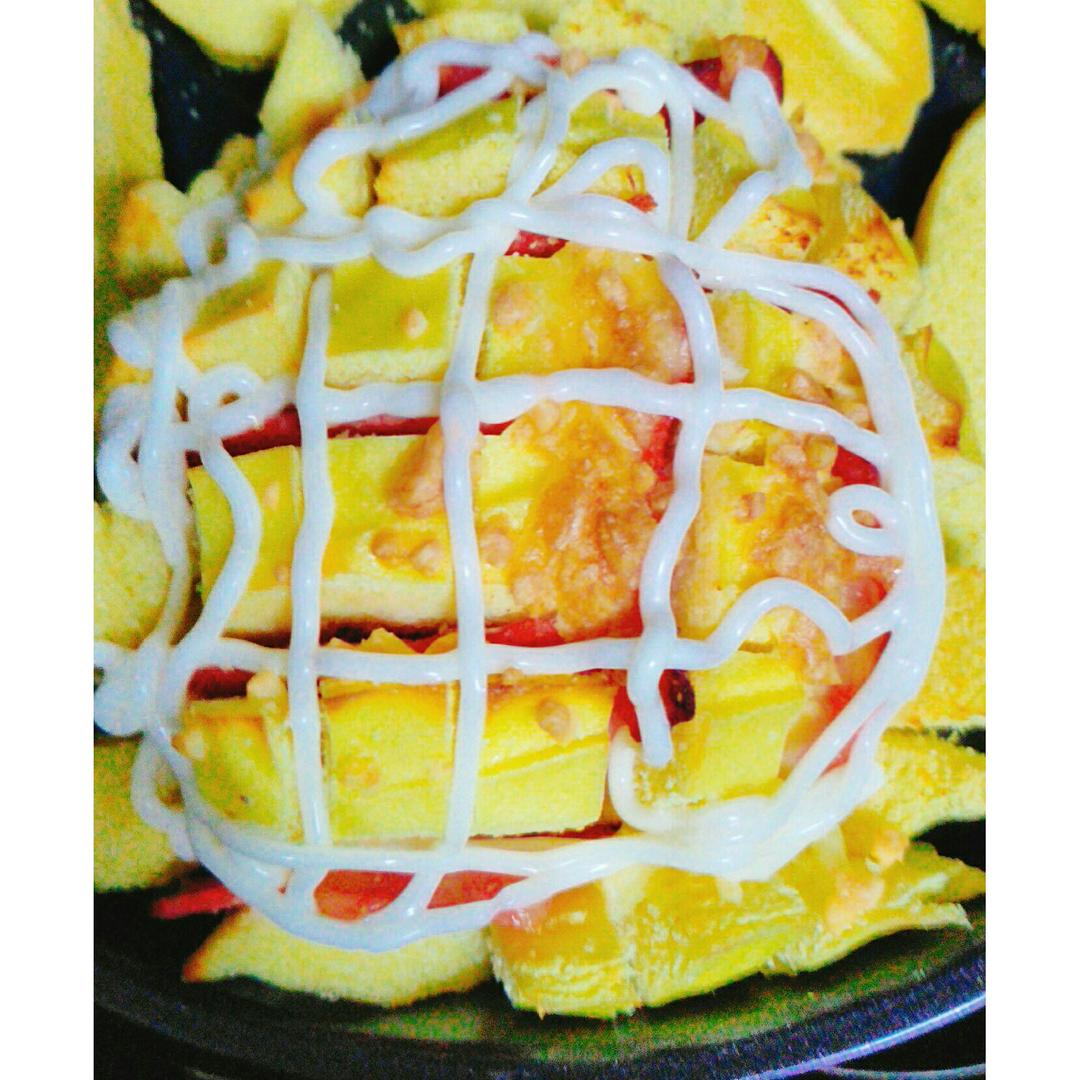 馒头披萨（空气炸锅版）快手早餐