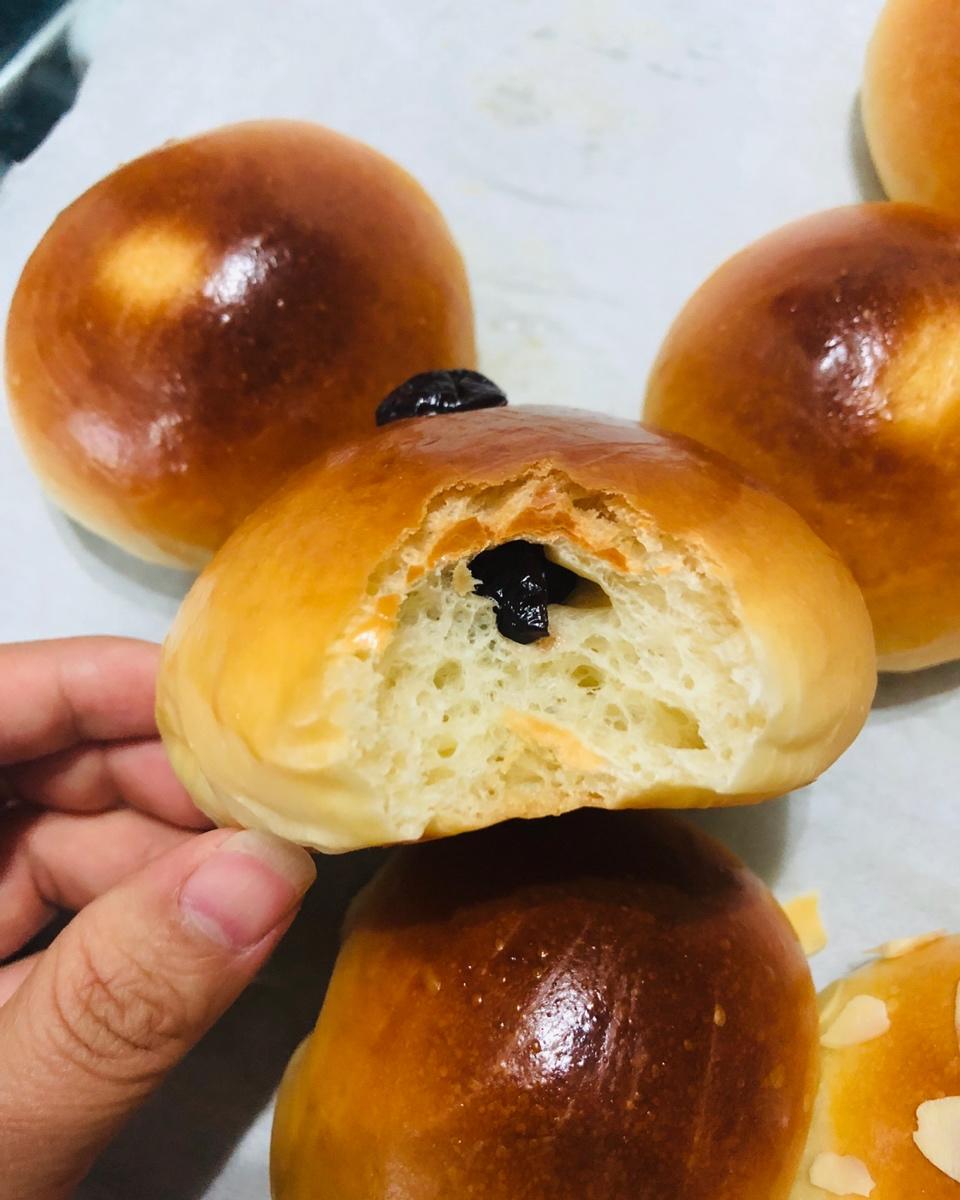 蜂蜜方包（一次发酵法）