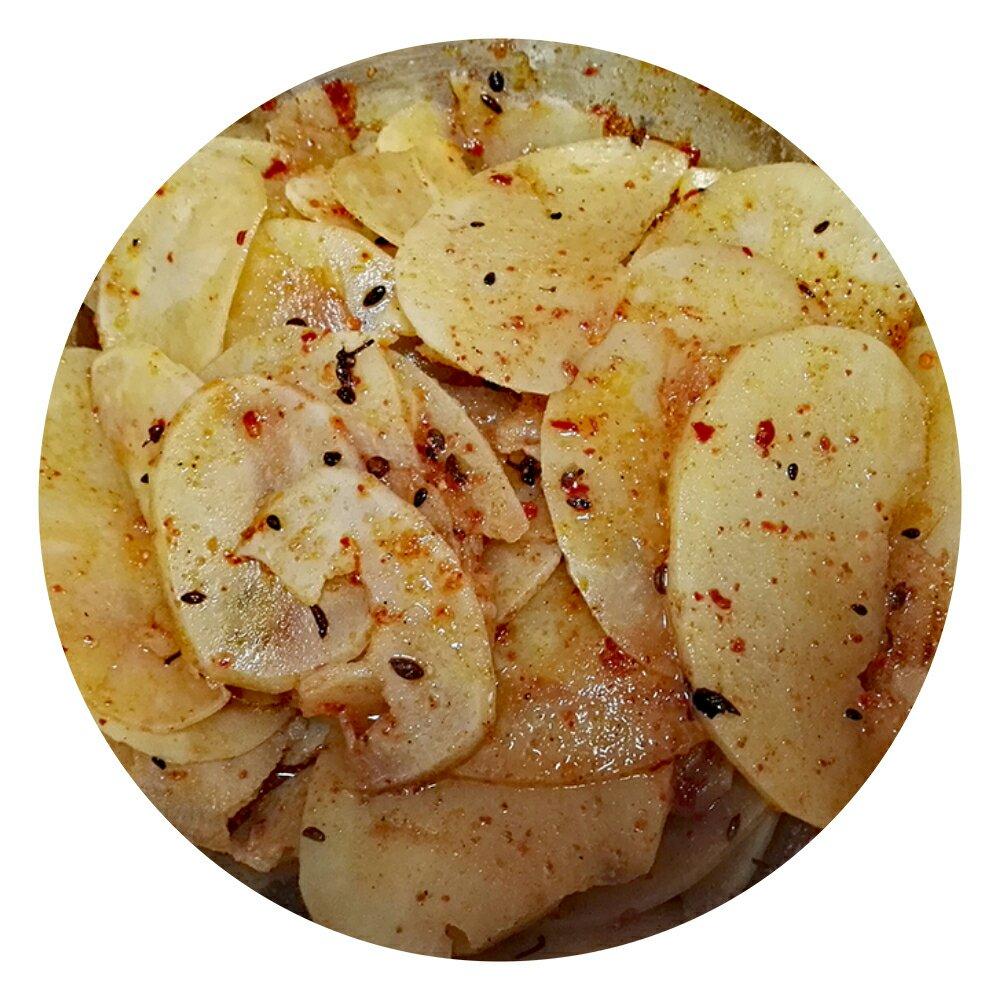 兰州风味麻辣土豆片（又名：通渭路土豆片、马三洋芋片）