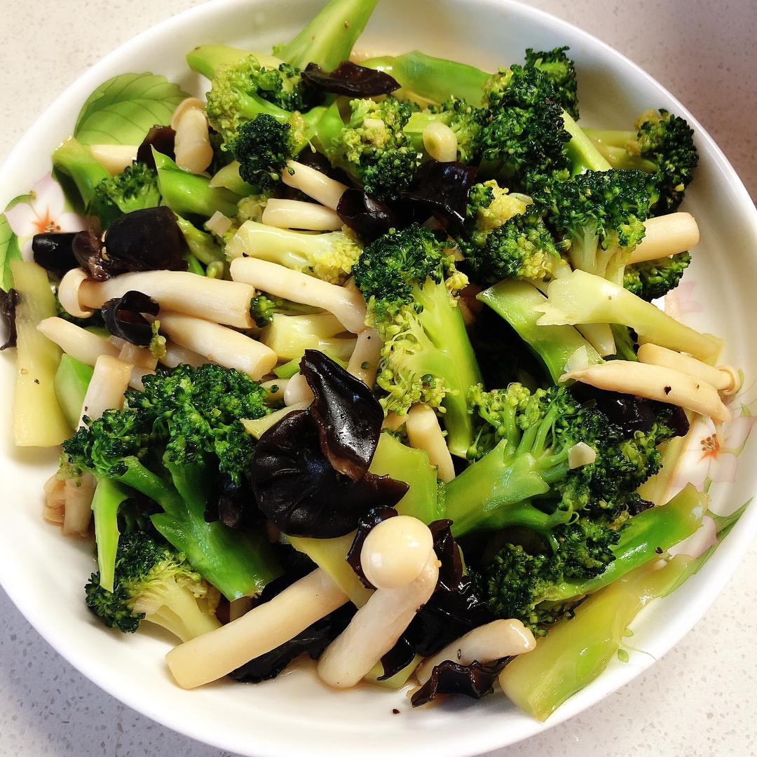 快手黑椒西兰花