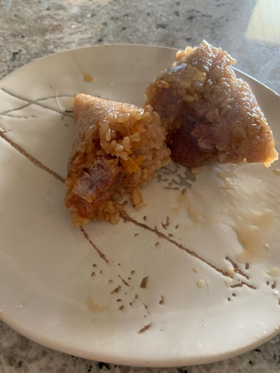 妈咪的♥️私房秘制咸蛋黄肉粽