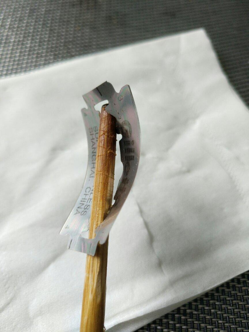 自制面包割口刀