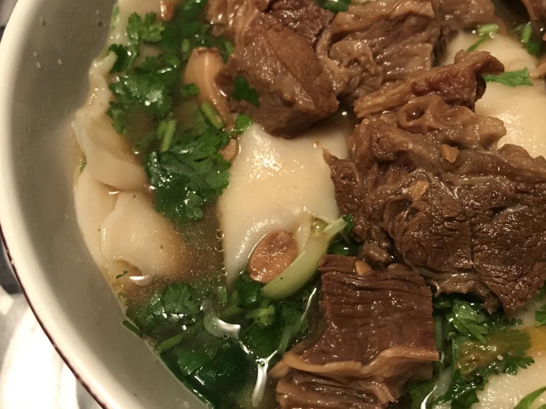 汤面系列之一【香香牛肉面】
