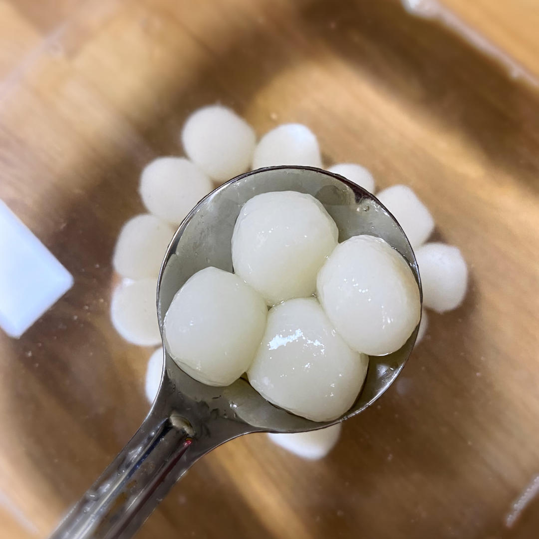 自制糯米小圆子