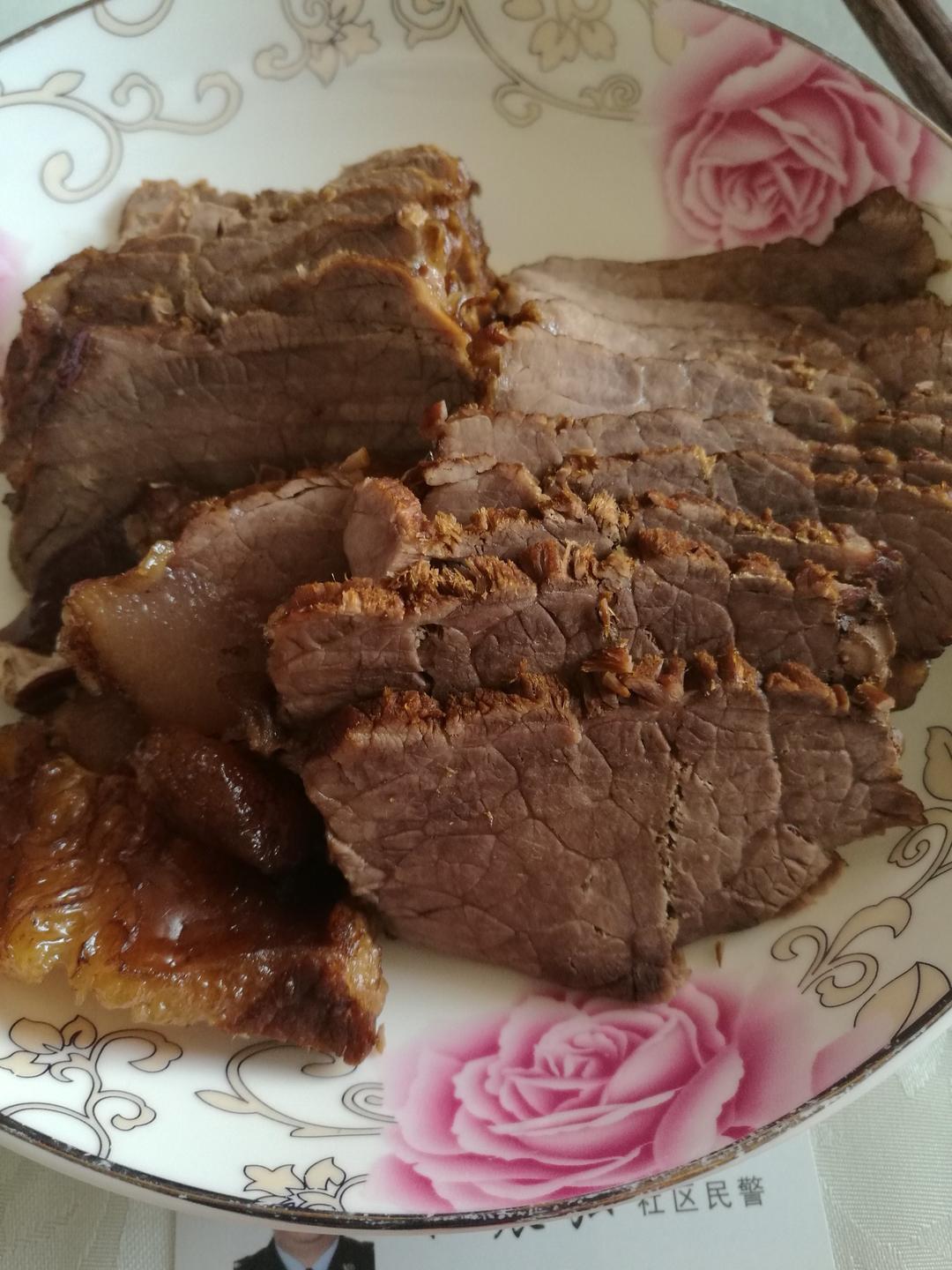 海蓝沁做的超级好吃的家庭自制香卤牛肉