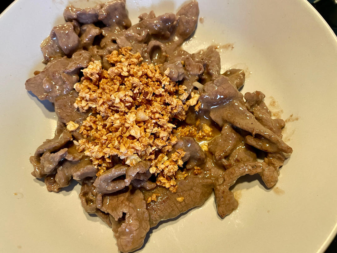 蒜香牛肉