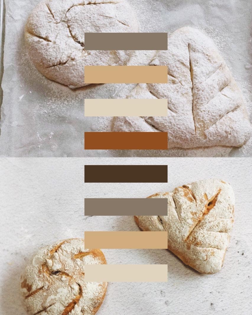 全麦蔓越莓核桃软欧包