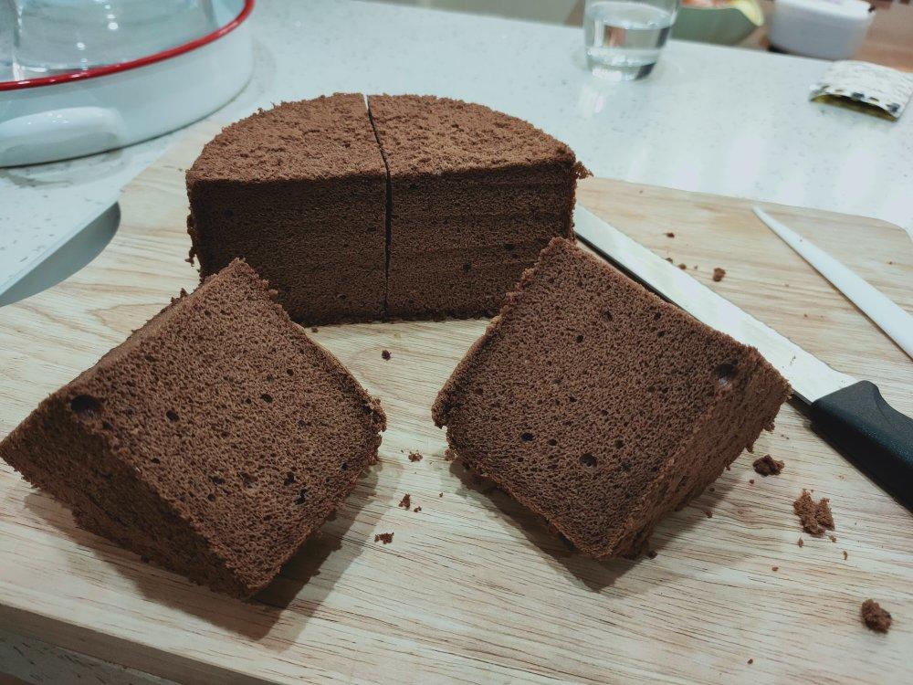 六寸可可🍫戚风蛋糕