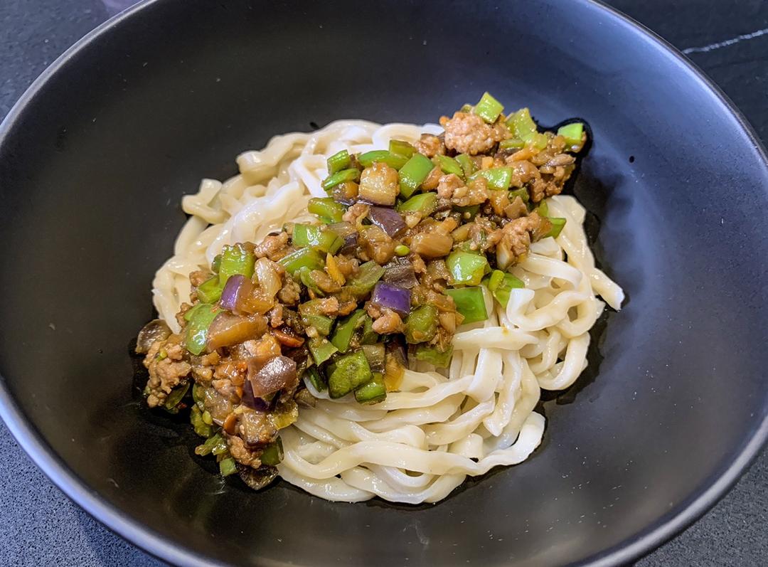 好吃到没话说的豆角茄子打卤面