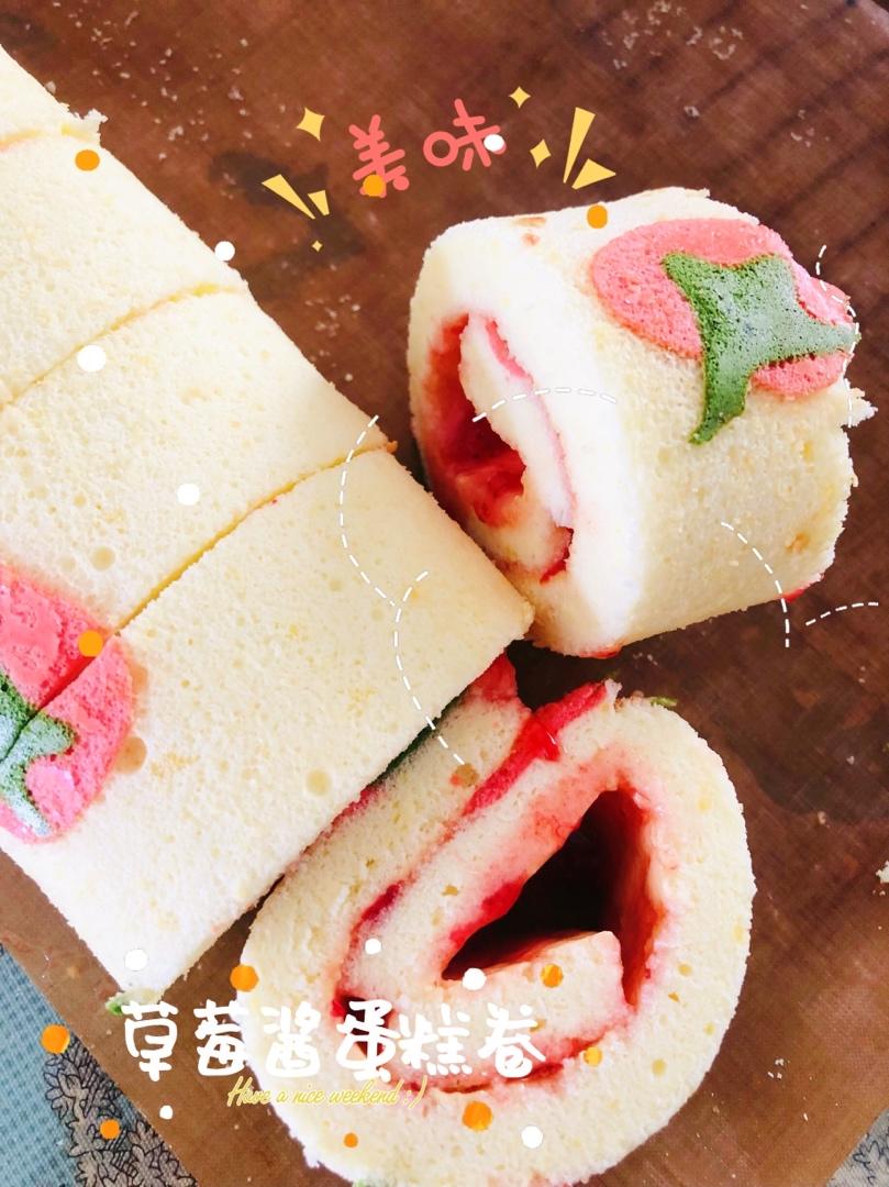 草莓蛋糕卷🍓