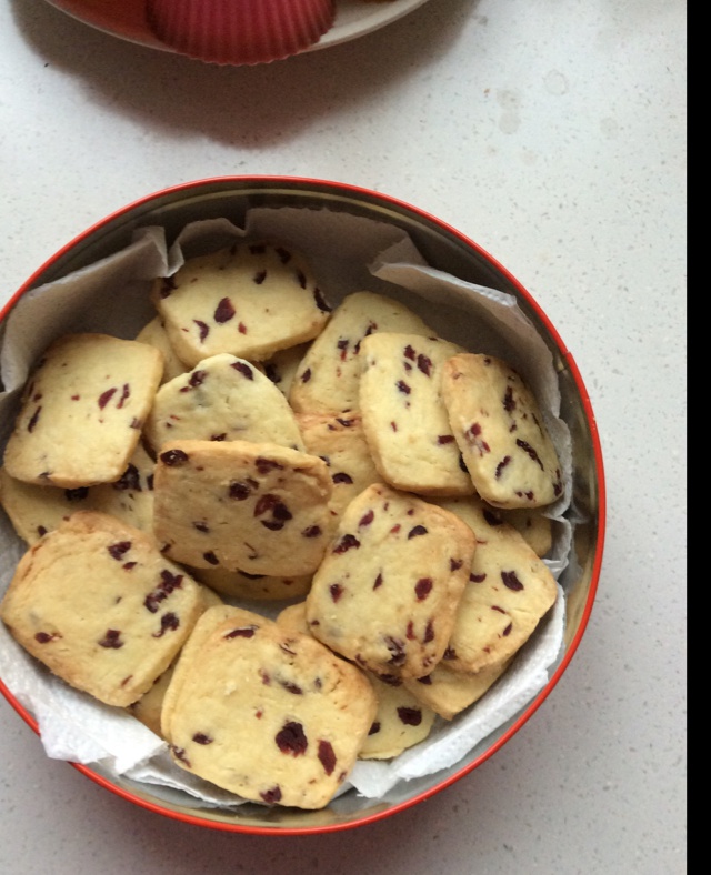 蔓越莓饼干——附旧物改造饼干模具