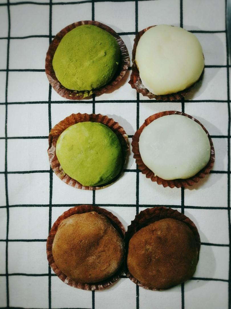 双味豆沙糯米糍
