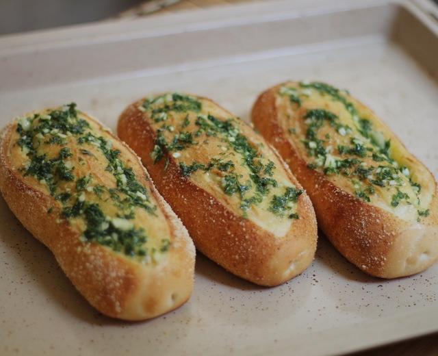 香蒜软法|面包店超受欢迎的咸口面包