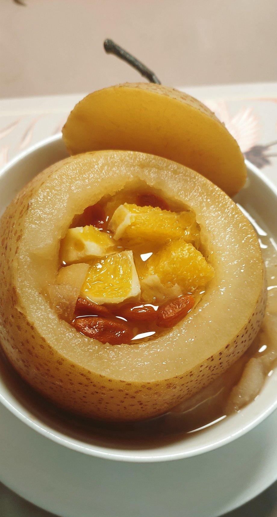 治疗咳嗽、润肺清嗓-梨子罐