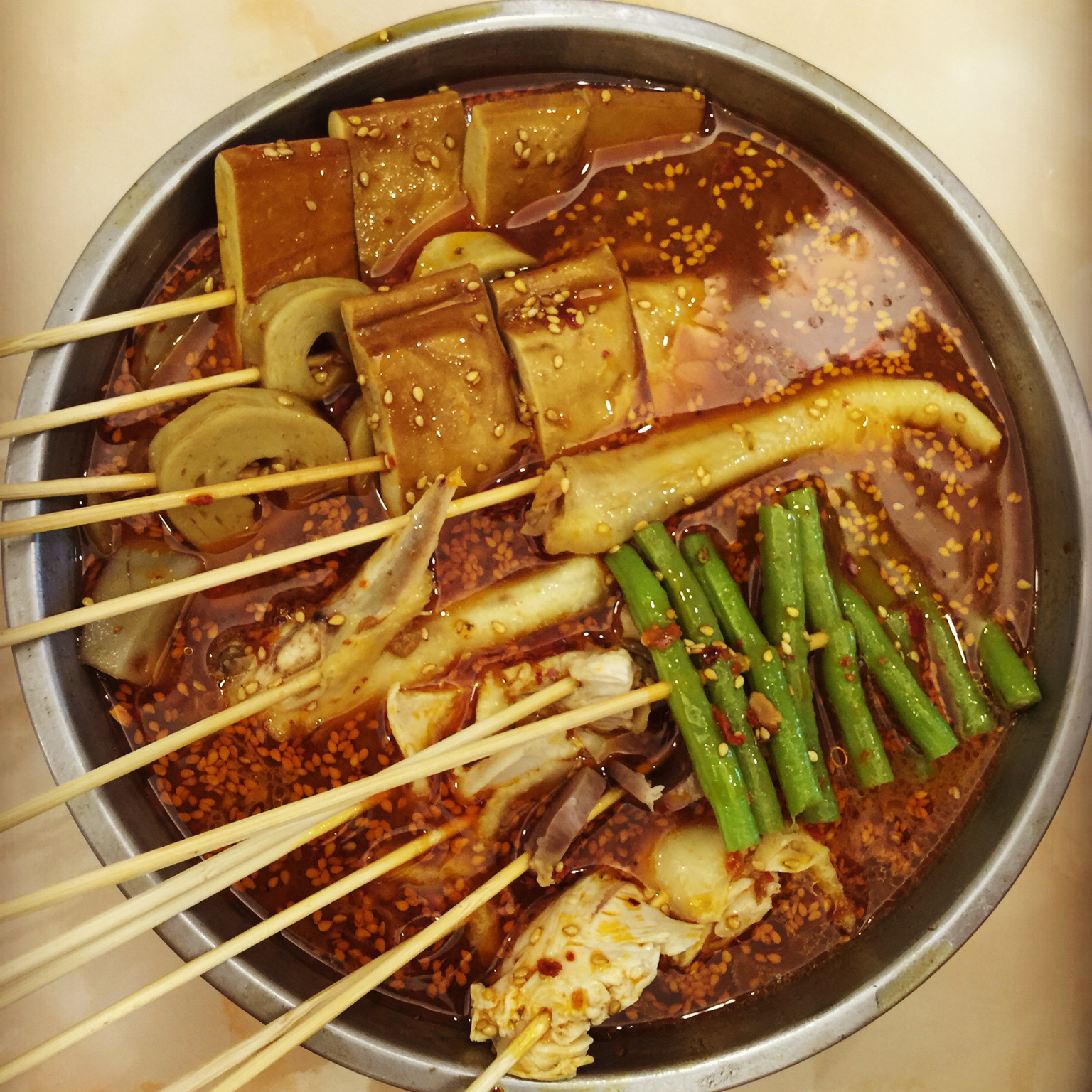 hyq11-7做的红油钵钵鸡