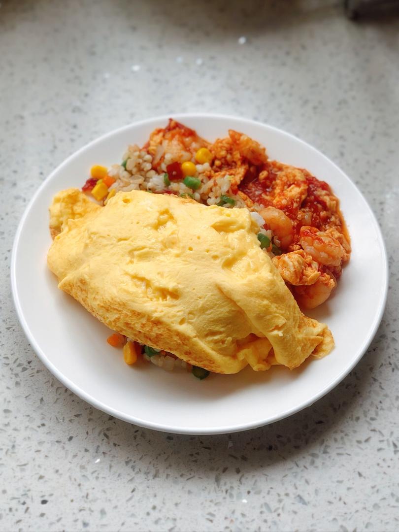 【流心蛋包饭】