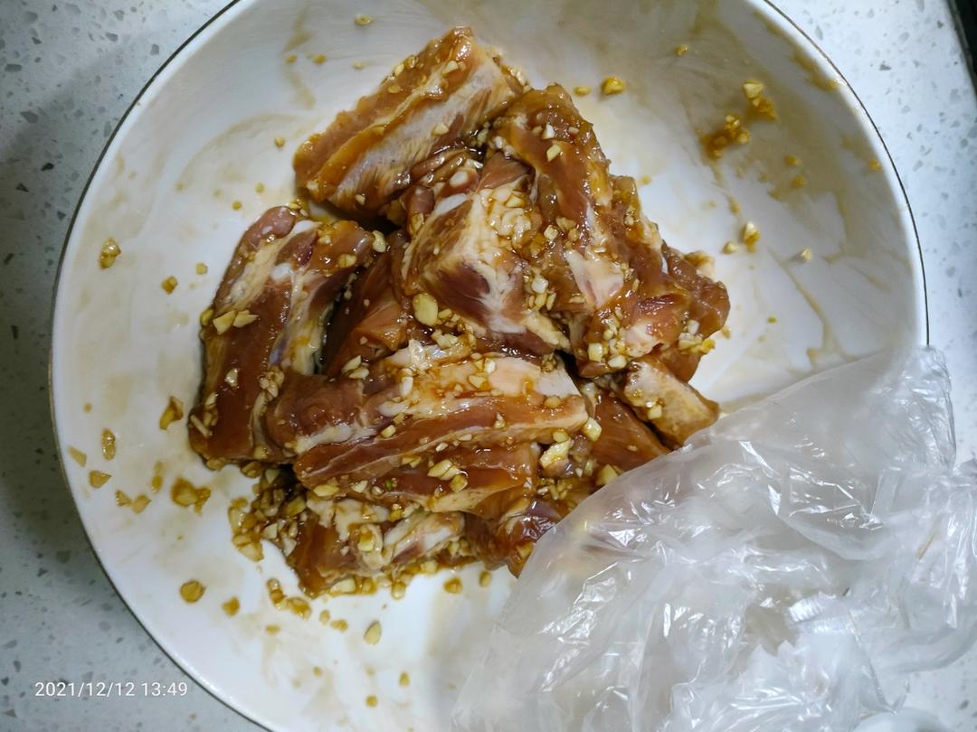 香到骨头里的蒜香排骨（烤箱）