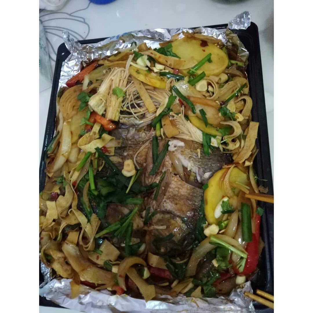 香辣烤鱼-烤箱版