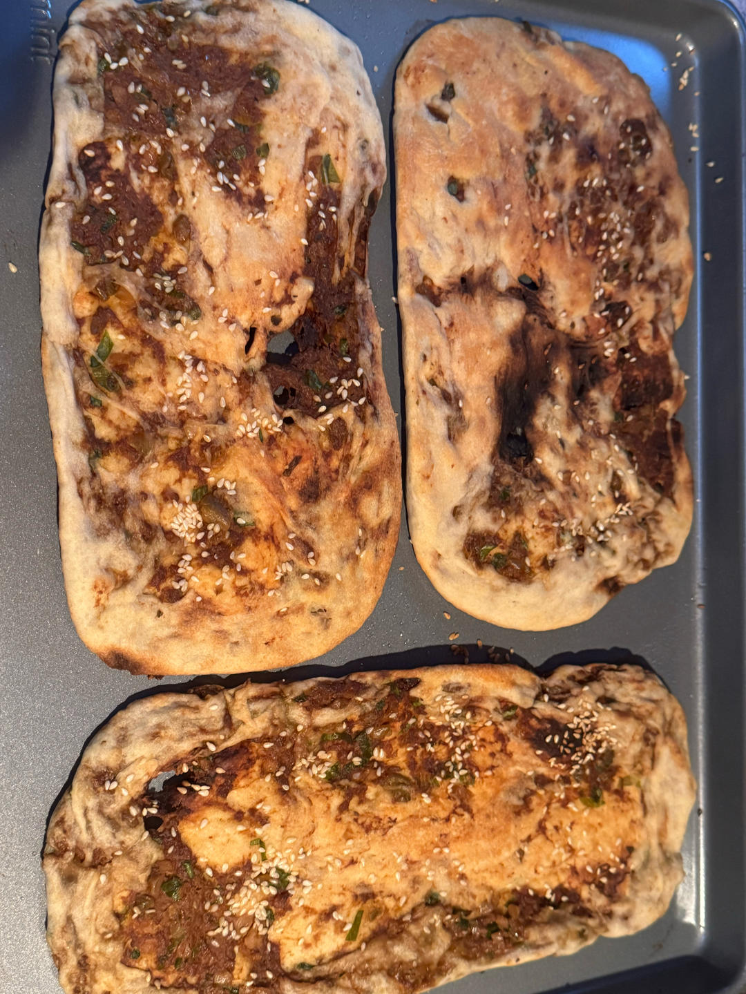 烤箱版鲜肉锅盔