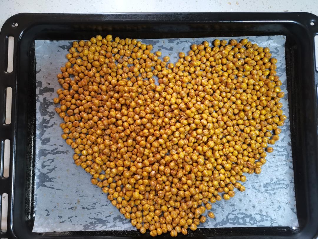 超级食品鹰嘴豆之——香酥鹰嘴豆（健康下酒菜）