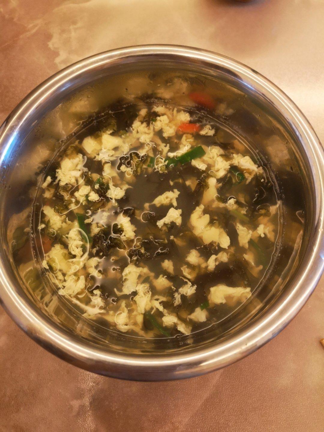 快手紫菜蛋花汤