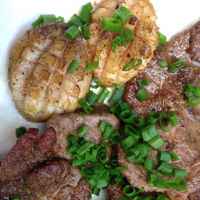 香煎梅花肉