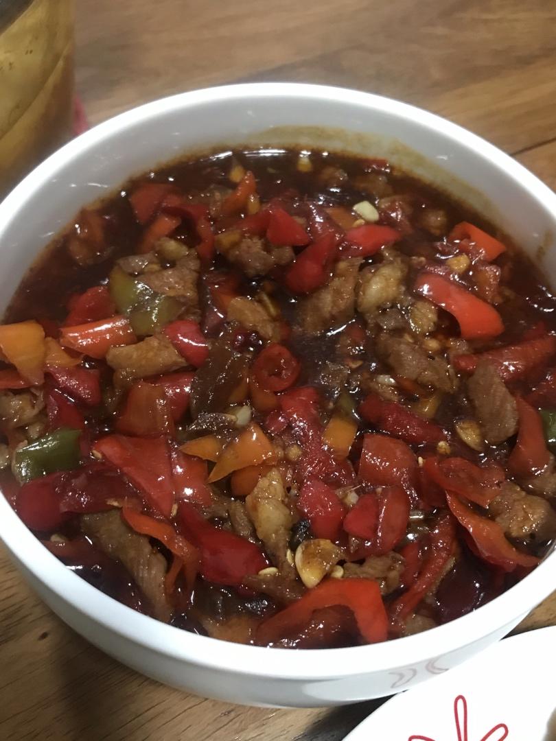 能吃三碗大米饭的辣椒肉酱