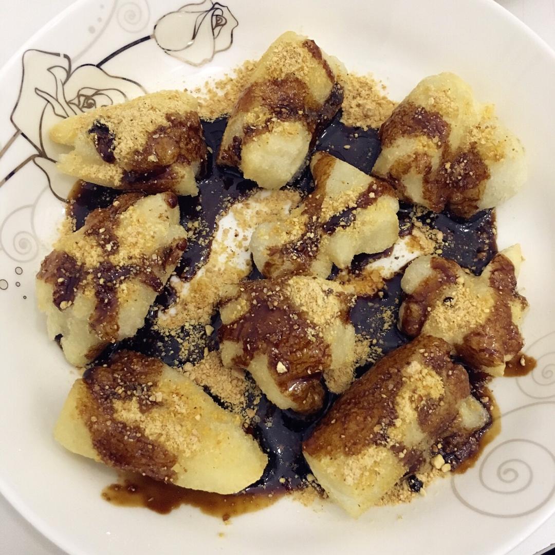 红糖糍粑（糯米粉版）