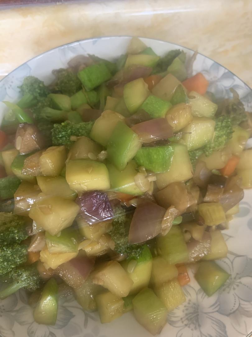 三味融合西葫芦丁