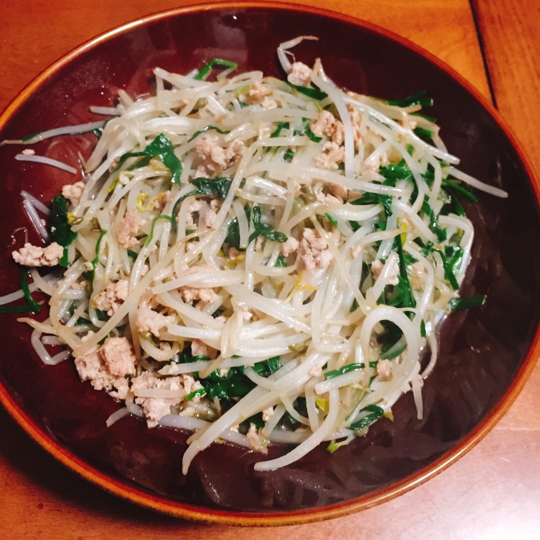 银芽韭菜炒香干