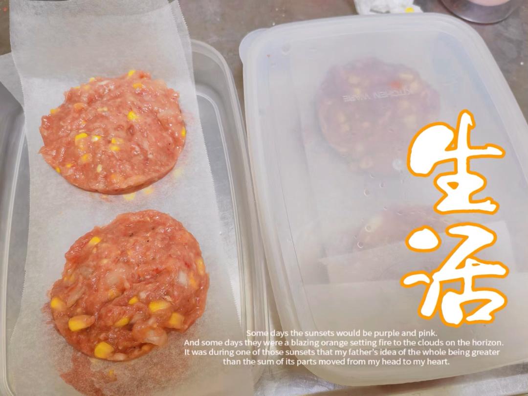 买3斤新鲜牛肉在家自制儿童牛肉饼，营养丰富，鲜嫩多汁