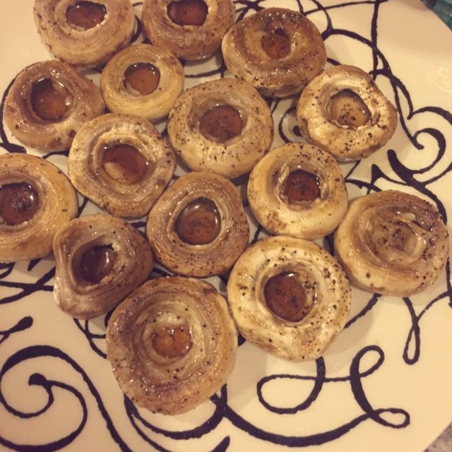 保留最原始鲜味儿的煎口蘑