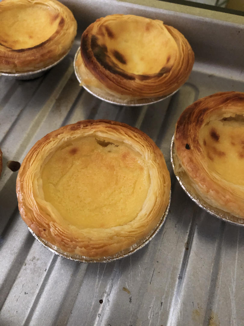 告别蜂巢状的鲜嫩葡挞液