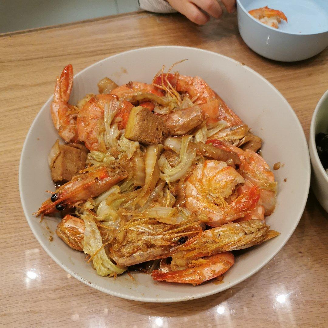 鲁式“四勺”白菜虾