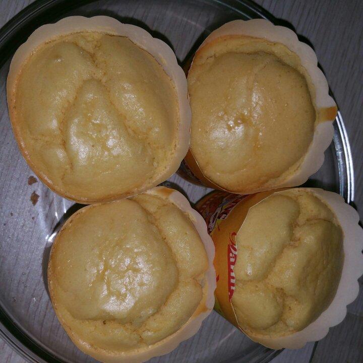 不会回缩的纸杯蛋糕