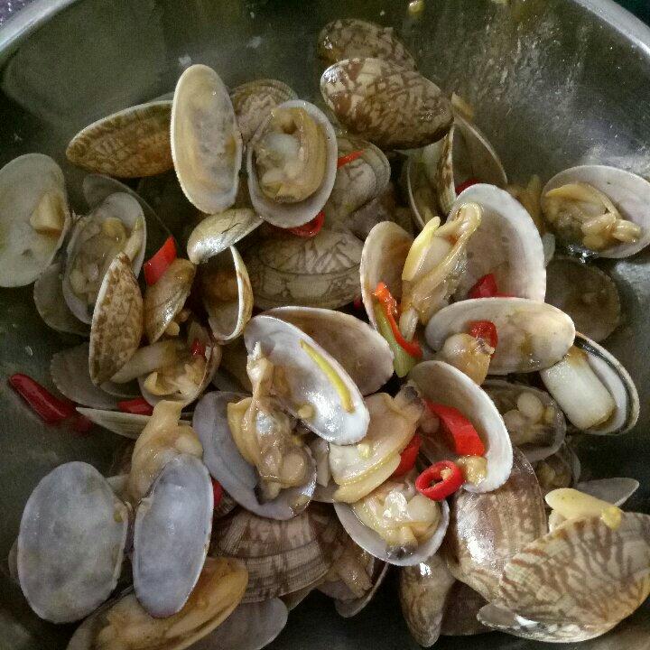 爆炒花甲