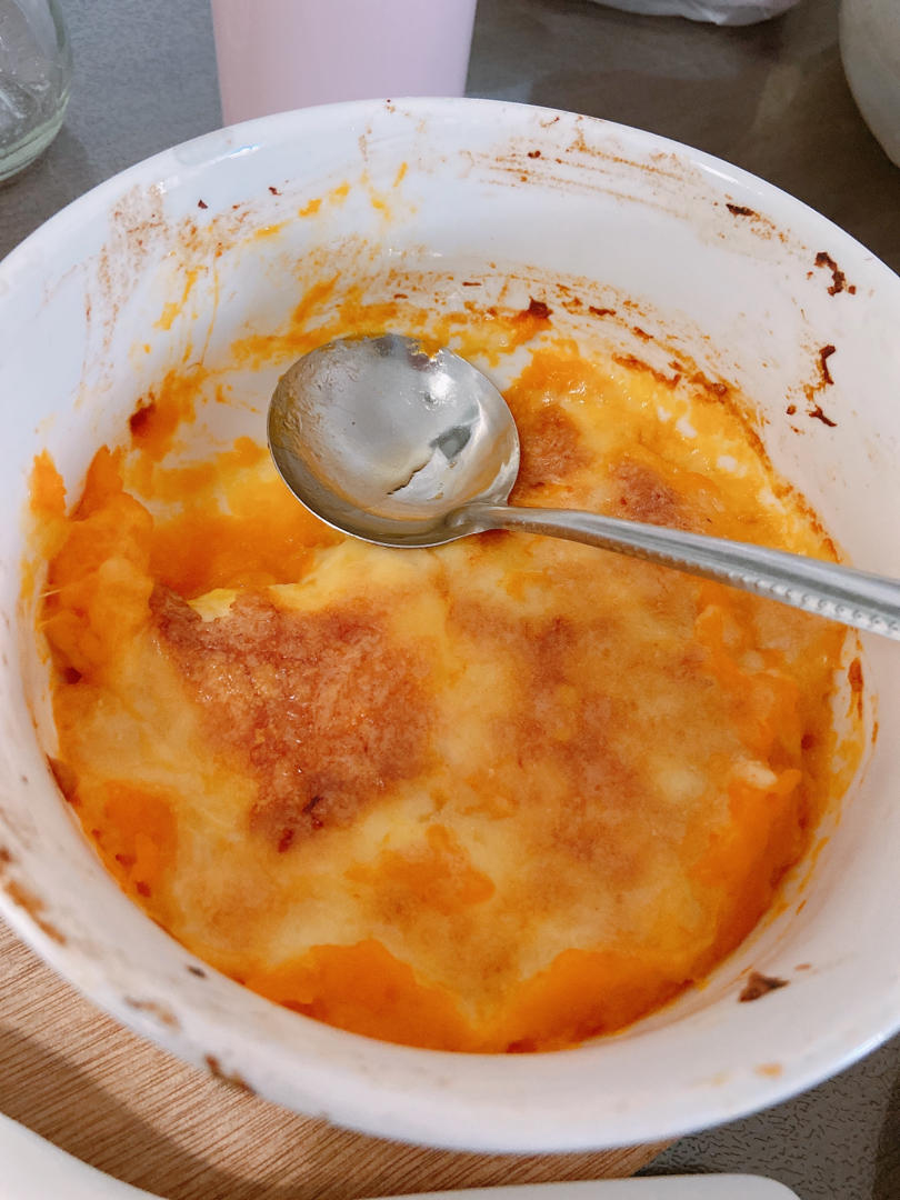 奶香芝士焗南瓜