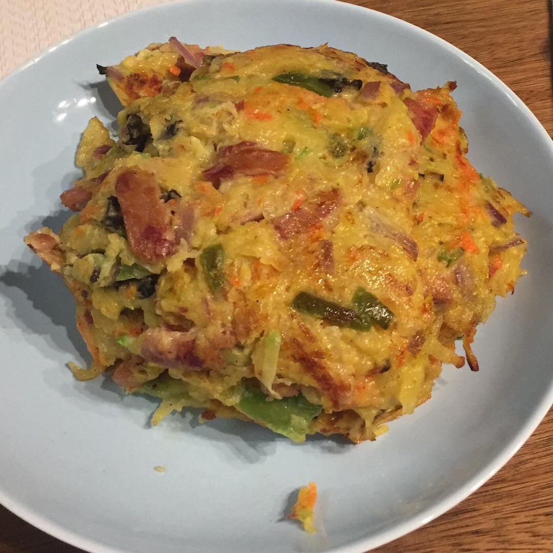 随心所欲土豆丝饼