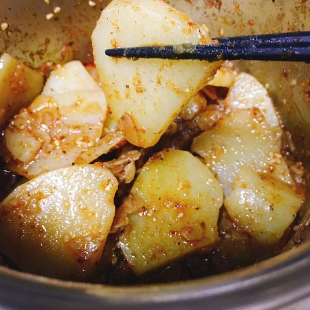 兰州风味麻辣土豆片（又名：通渭路土豆片、马三洋芋片）