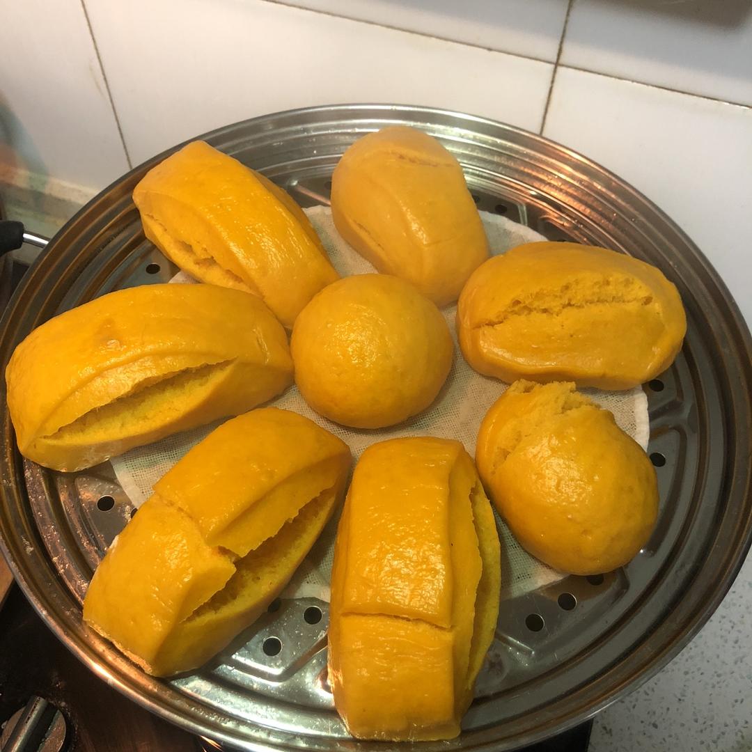 简易南瓜馒头做法
