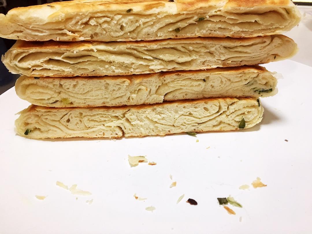 发面葱油饼
