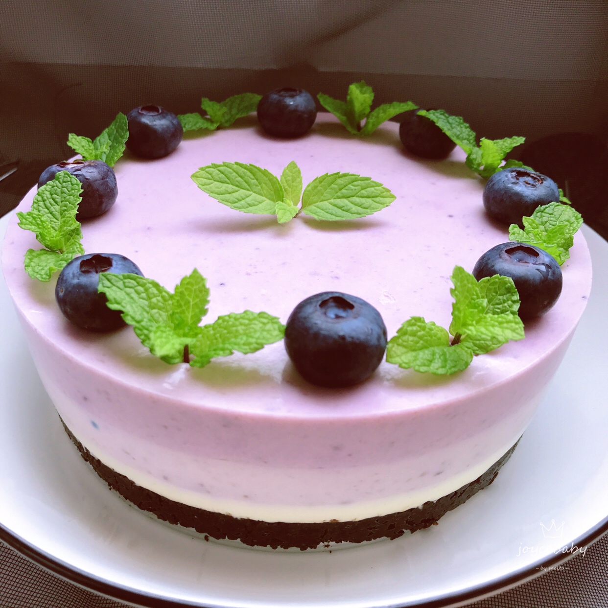 蓝莓酸奶慕斯蛋糕的做法