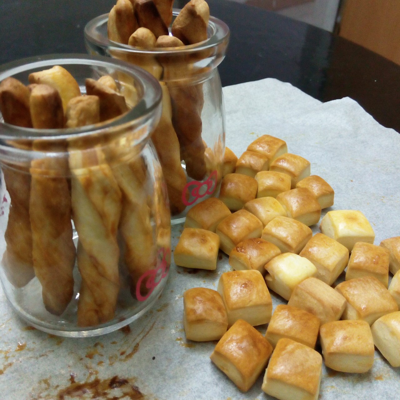 小石头饼干。